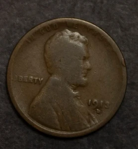 Centavo de trigo Lincoln 1913 D buen lote F 951 - Imagen 1 de 2