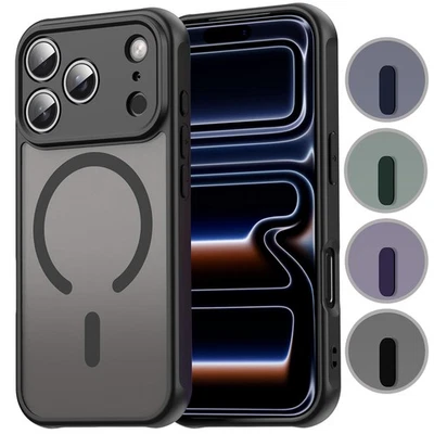 MagSafe Case for iPhone 17 Air Pro Max Protective Silicone Case Camera Protection - Image 1 of 4