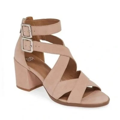 Sandalias de tacón BP Izzy para mujer en gamuza rosa y talla US 5 M Foto 1 de 4