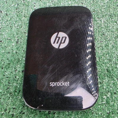 No Cord HP Sprocket Black Mini Wireless Bluetooth Photo Printer Model SNPRH-1603 - Image 1 of 4