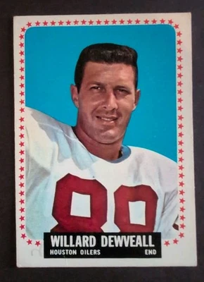 1964 Topps Card #72             Willard Dewveall (RC & SP) - Image 1 of 2