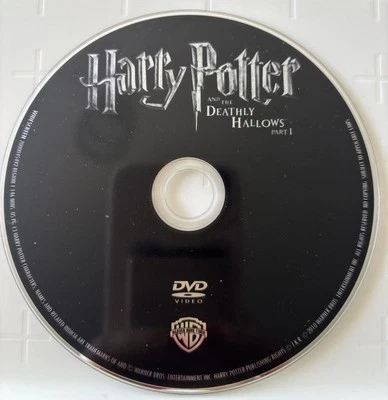 Harry Potter: Deathly Hallows Pt. 1 ~ DVD 2010 WS "DISC ONLY"   Read Description - Image 1 of 4