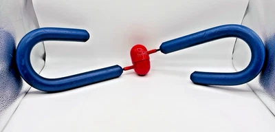 Thigh Master original Suzanne Somerset azul y rojo 1991 Foto 1 de 2