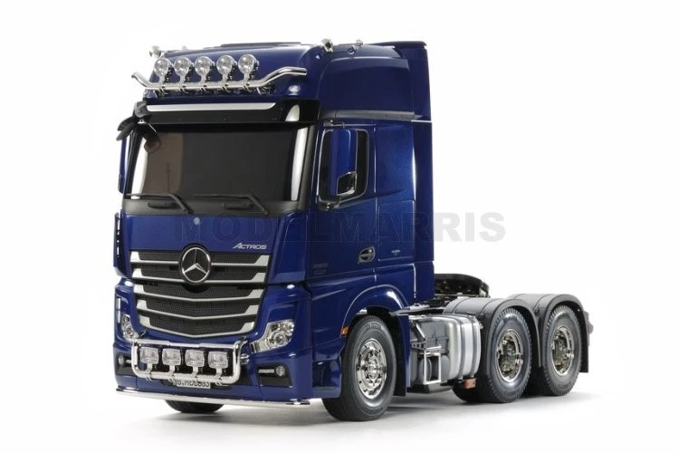 TAMIYA 56354 1/14 RC Mercedes-Benz Actros 3363 6x4 Gigaspace Pearl Blue - Immagine 1 di 1