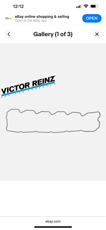 Valve Cover Gasket for 2011-2021 Dodge Ram 2500 3500 6.7L Diesel - Image 1 of 2