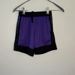 All In Motion Kids Boys Girls Shorts Purple Small 6/7 Gym Sports W3 - Picture 1 of 7
