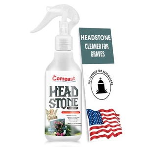 Headstone Cleaner for Graves Cemetery Gravestone Tombstone Cleaner Solution - Picture 1 of 6