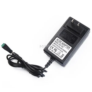 12V 5A Power Adapter AC 100-240V to DC 60W Power Supply for LED Strip Light - Picture 1 of 6