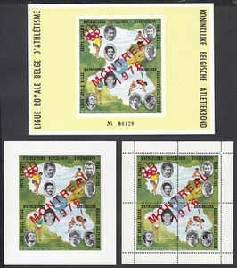 Bélgica 1976-MNH. Emisiones privadas para los Juegos Olímpicos 1976 en Montreal (EB) AR-08338 - Imagen 1 de 2