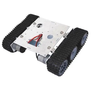 Alliage Tank Car Châssis Track Crawler DIY Assemblé Robot Science Jouets - Photo 1/10