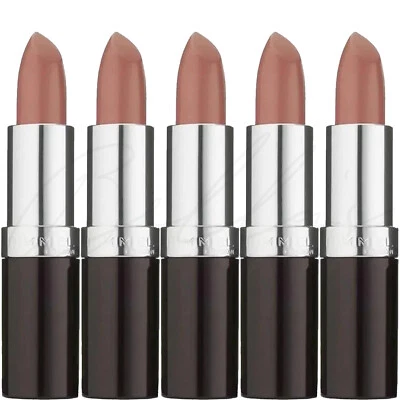 RIMMEL Lasting Finish Lipstick Smooth & Creamy 4g - 070 Airy Fairy *PACK OF 5* - Image 1 of 4