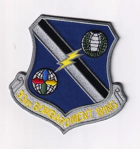 93rd Bombardment Wing (1960s) Patch, Hook and Loop, 4 inch - Bild 1 von 4