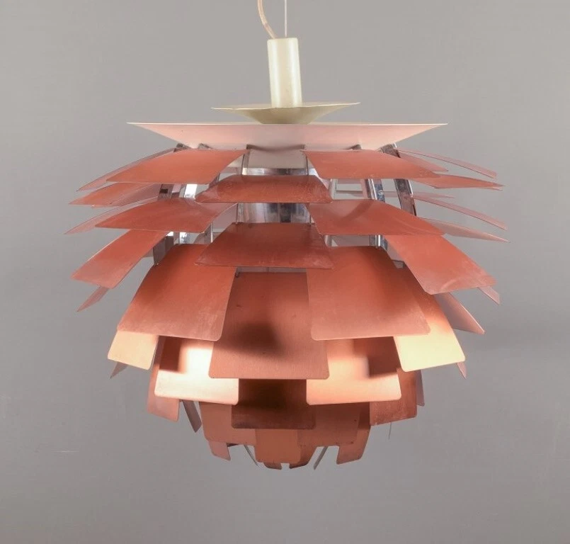 Poul Henningsen para Louis Poulsen. Colgante "Kogle" (Alcachofa PH). Ca 1970 Foto 1 de 4