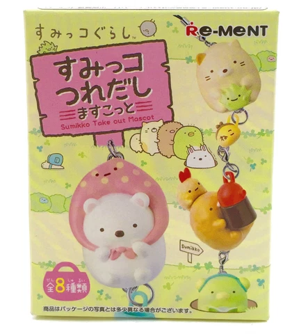 Re-Ment Sumikko Gurashi Sumikko Take out Mascot 8cs Miniature Model Japan Cover