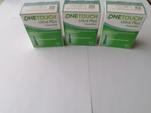 150 Stück One Touch Ultra Plus Teststreifen NEU & OVP MHD 12/2025 - Bild 1 von 2