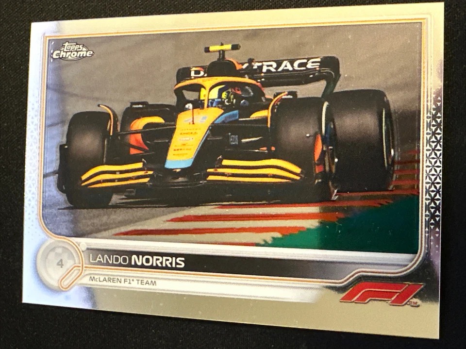 2022 Topps Chrome Formula 1 #35 Lando Norris - Image 1 of 2