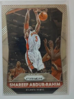2015-16 Panini Prizm Basketball #289 Shareef Abdur-Rahim Atlanta Hawks - Image 1 of 2