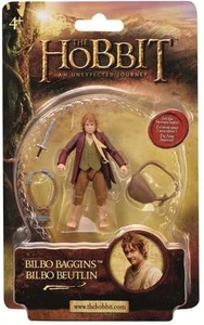 Figura de acción El Hobbit Bilbo Bolsón 10 cm/ 3,94' pulgadas nueva oficial - Imagen 1 de 2