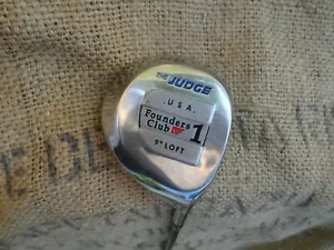 Founders Club THE JUDGE 9° Driver ⛳ Leyland Ultralite Graphite Stiff + HC - Picture 1 of 8