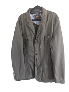Joe Browns Khaki Green Utility Style Jacket - Size 3XL Chest 46-48 Inches - Picture 1 of 11