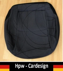 Original Smart 451Sitzbezug Sitzkissen rechts  Beiahrerseite Passion Schwarz - Picture 1 of 2