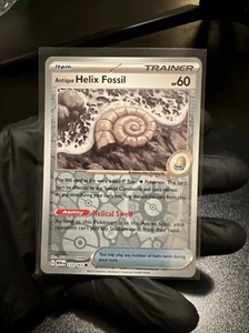 Pokémon TCG Antique Helix Fossil Scarlet & Violet-151 153/165 Reverse Holo... - Picture 1 of 1