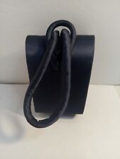 Vintage La Regale Purse Clutch Wristlet Shiny Blue Fabric Small Handbag