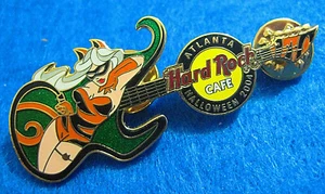 ATLANTA HALLOWEEN COSTUME SERIES SEXY TIGER GIRL GUITAR 2004 Hard Rock Cafe PIN - Picture 1 of 1