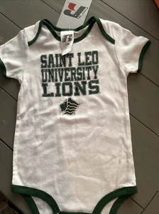 Mameluco Russell St Leo University para niños pequeños 24 meses nuevo con etiquetas - Imagen 1 de 5