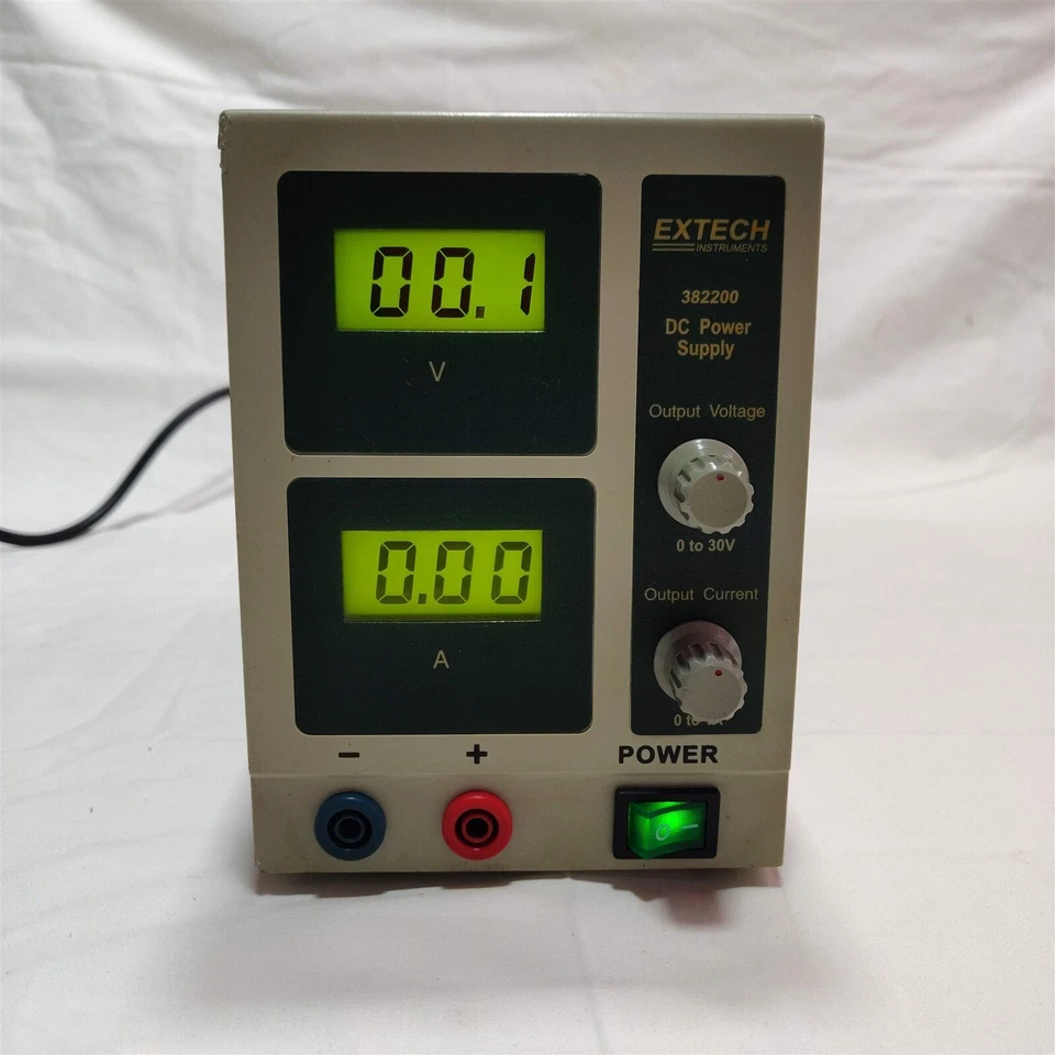 Extech 382200 Laboratory DC Power Supply. 0~30 Volts 1 Amp - Image 1 of 4