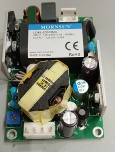 LO45-20B12MU MORNSUN LO45-20B12MU 12V 3,75A 45W Switch Power Supply open frame - Imagen 1 de 6