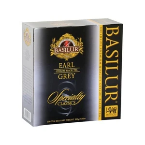 Basilur Ceylon Tea Earl Grey 100 Tea Bags x 12 Packs - Picture 1 of 4