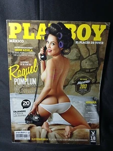 PLAYBOY Rare (RAQUEL POMPLUN Magazine Mexican Edition, Auguts 2013 - Picture 1 of 4