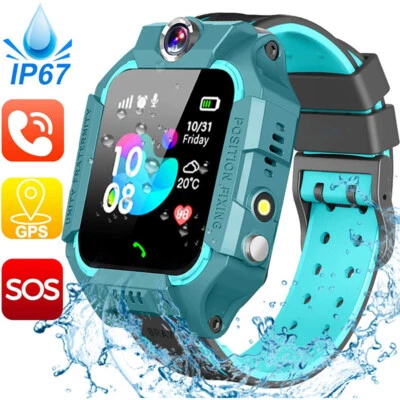 Kids Smart Watch Camera GPS Tracker SOS Children Call Phone For Boys or Girls