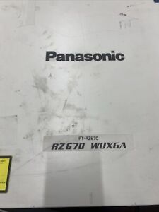 Panasonic RZ670 WUXGA DLP Projector PT-RZ670 Sold AS IS