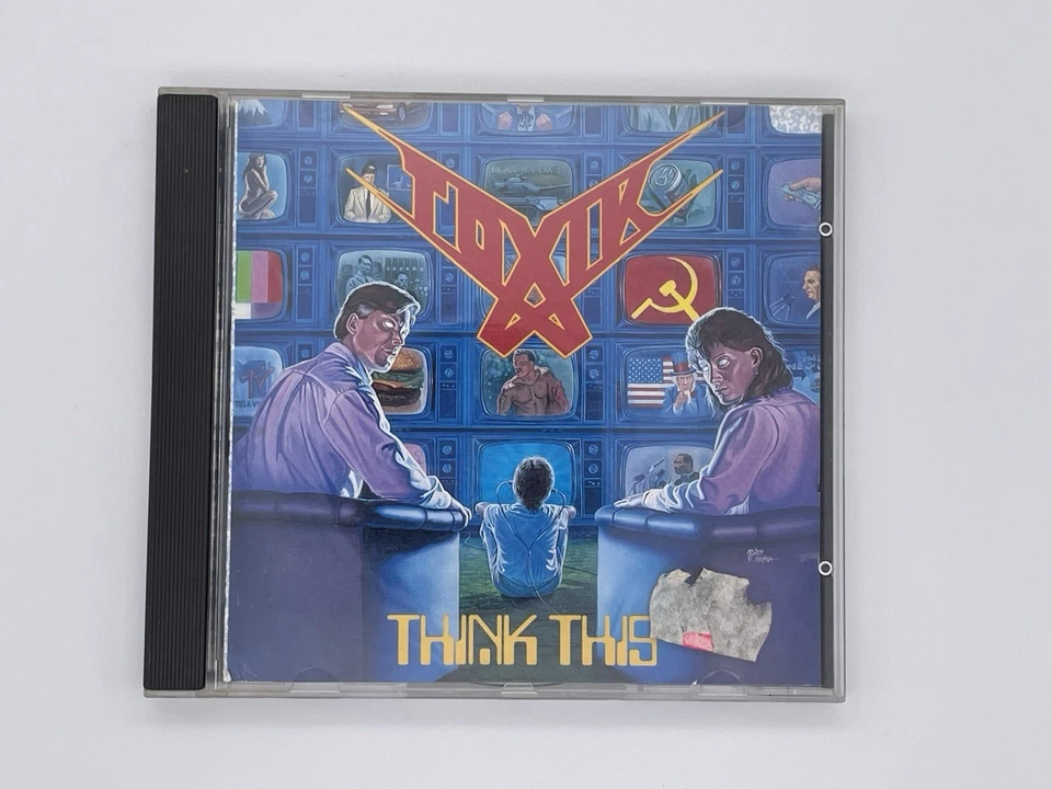 CD: Toxik - Think This, Roadrunner Records ‎– RO 9460-2, 1989, West Germany - Bild 1 von 4