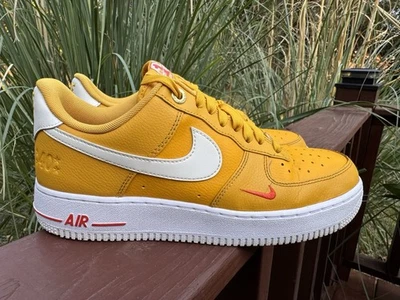 Nike Air Force 1 07 SE 40th Anniv- Yellow Ochre W  DQ7582-700 U.S. 10 - Image 1 of 4