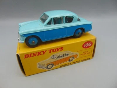 DINKY 166 SUNBEAM RAPIER SALOON - ORIGINAL VINTAGE MODELL - Bild 1 von 4