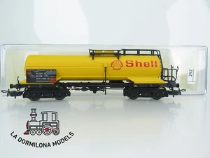 VR292 H0 =DC ELECTROTREN 5424 VAGON CISTERNA Deutsche SHELL de la DB - OVP - Imagen 1 de 16