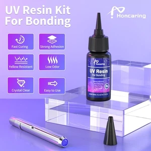 UV Resin Kit with Light Fast Drying Beginner-Friendly Kit Bonding & Repairing... - Picture 1 of 1