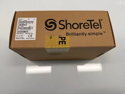 Teléfono de Escritorio para Negocios ShoreTel IP485G Gigabit VoIP NEGRO NUEVO EN CAJA Foto 1 de 4