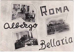 BELLARIA - RIMINI - ALBERGO RISTORANTE ROMA -25578- - Picture 1 of 1