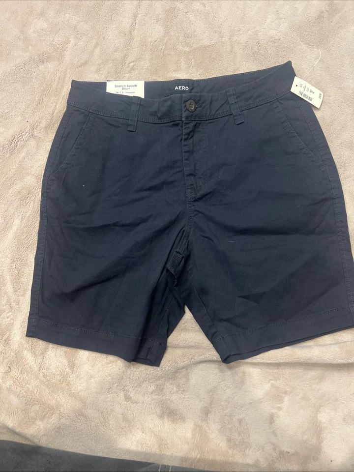Pantalón Corto de Playa AERO Hombre Elástico Nuevo Con Etiqueta Talla 28 Foto 1 de 3