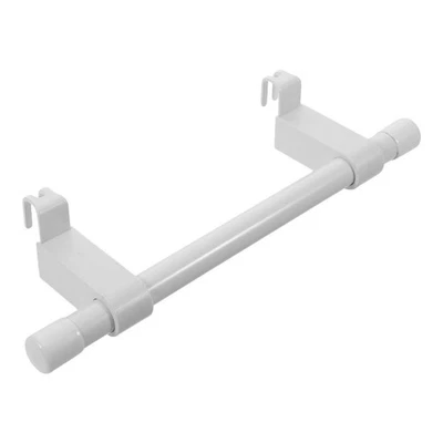  Towel Drying Rack for Bathroom Adjustable Clothes Coat Hanger Mount - Image 1 of 4