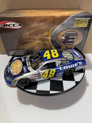 RARE* Jimmie Johnson ELITE #48 Lowe’s Atlanta Win 2004 1/24 Nascar Diecast - Image 1 of 4