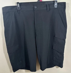 Nuevos Pantalones Cortos Iron Co Elastizados Rendimiento Híbridos Carga Negros Talla 40 - Imagen 1 de 8