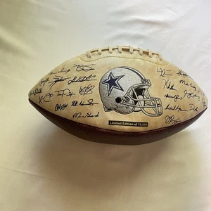 Dallas Cowboys Limited Edition of 10,000 Signature Edition Football NFL Ball - Picture 1 of 12
