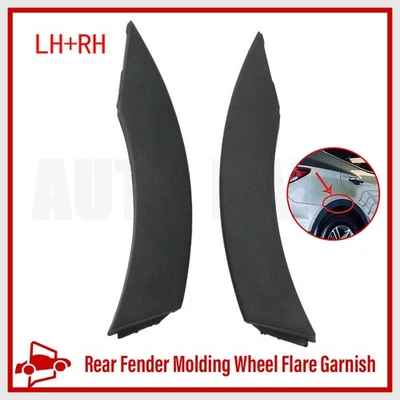 Wheel Opening Molding Garnish Left Right Fits 2013-2018 Hyundai Santa Fe Sport - Image 1 of 4