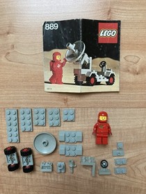 Lego Vintage Space 889 Radar Truck with Instructions 973pb0067c01