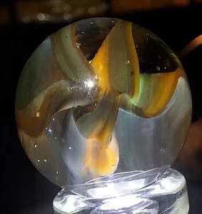 Vitro Hybrid Multicolor 5 Vein Cats Eye Marble - Picture 1 of 6